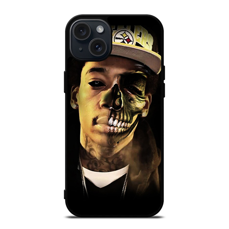 WIZ KHALIFA FACE SKULL iPhone 15 Plus Case Cover