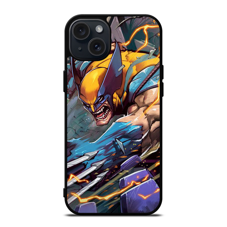 WOLVERINE X-MEN CARTOON 2 iPhone 15 Plus Case Cover