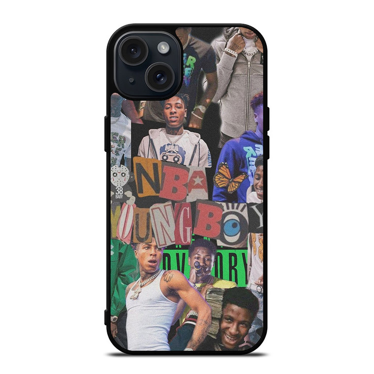 YOUNGBOY NEVER BROKE AGAIN NBA COLLAGE iPhone 15 Plus Case Cover