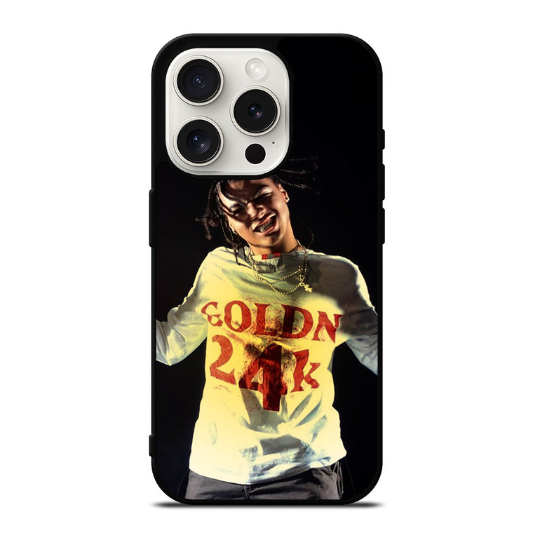 24KGOLDN RAPPER iPhone 15 Pro Case Cover