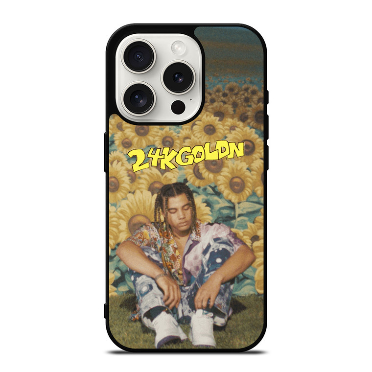 24KGOLDN MOOD SUN FLOWER iPhone 15 Pro Case Cover