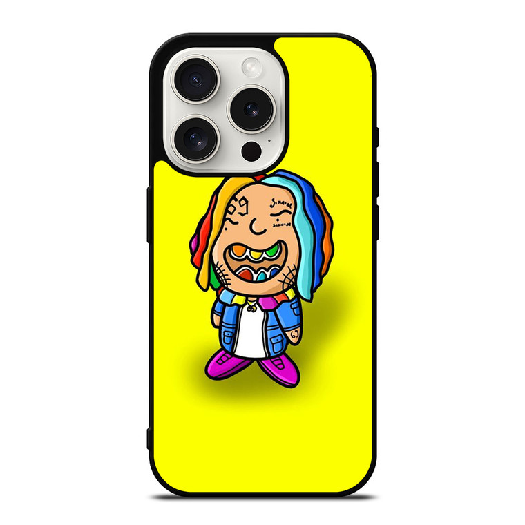 6IX9INE 69 SIXNINE RAPPER CARTOON iPhone 15 Pro Case Cover
