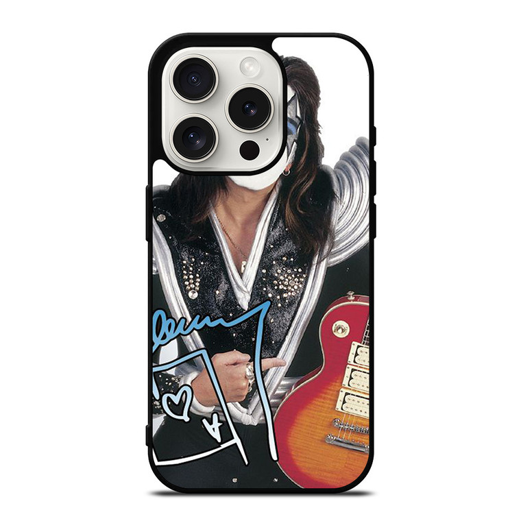 ACE FREHLEY AND GUITAR KISS BAND  iPhone 15 Pro Case Cover