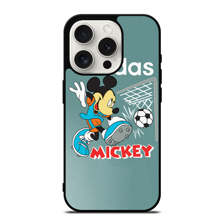 ADIDAS MICKEY MOUSE FOOTBALL iPhone 15 Pro Case Cover
