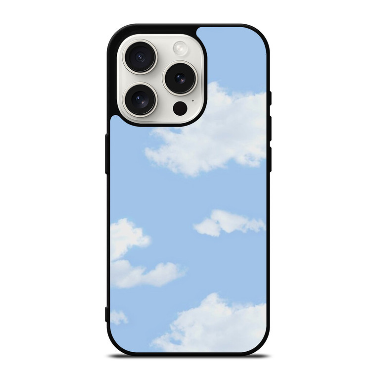 AESTHETIC BLUE SKIES iPhone 15 Pro Case Cover