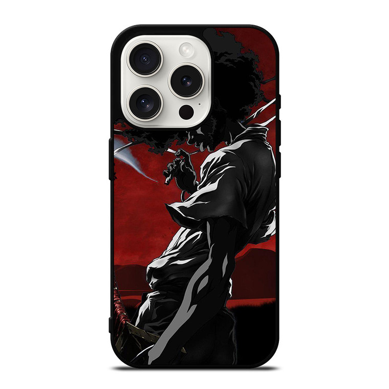 AFRO SAMURAI COOL ANIME iPhone 15 Pro Case Cover