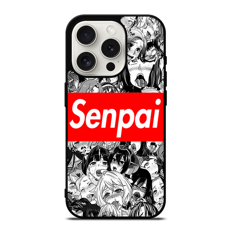 AHEGAO SENPAI iPhone 15 Pro Case Cover