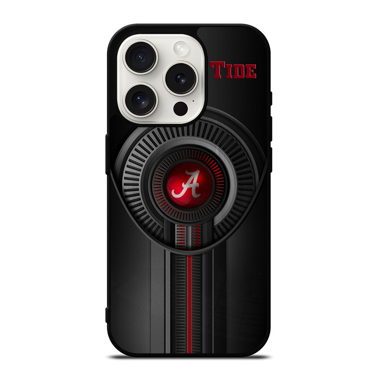 ALABAMA CRIMSON TIDE FOOTBALL LOGO iPhone 15 Pro Case Cover