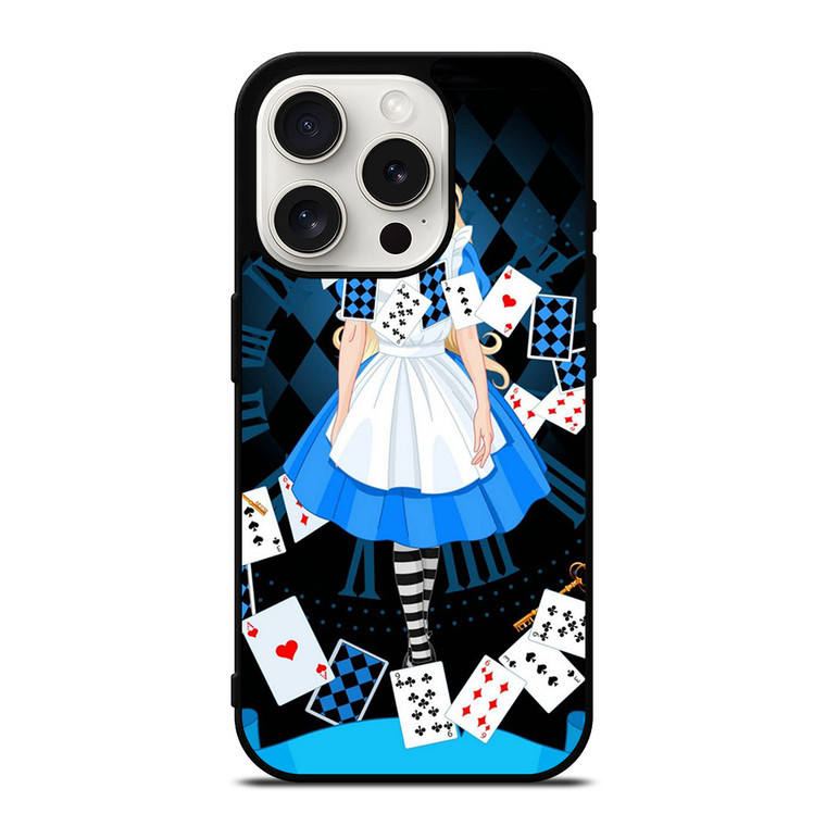 ALICE IN WONDERLAND DISNEY iPhone 15 Pro Case Cover