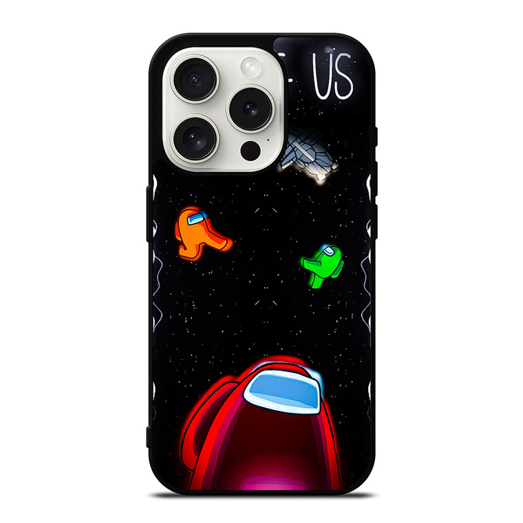 AMONG US GAME POSTER iPhone 15 Pro Case Cover