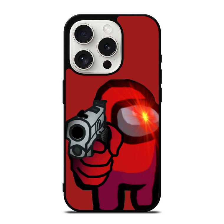 AMONG US IMPOSTOR RED iPhone 15 Pro Case Cover