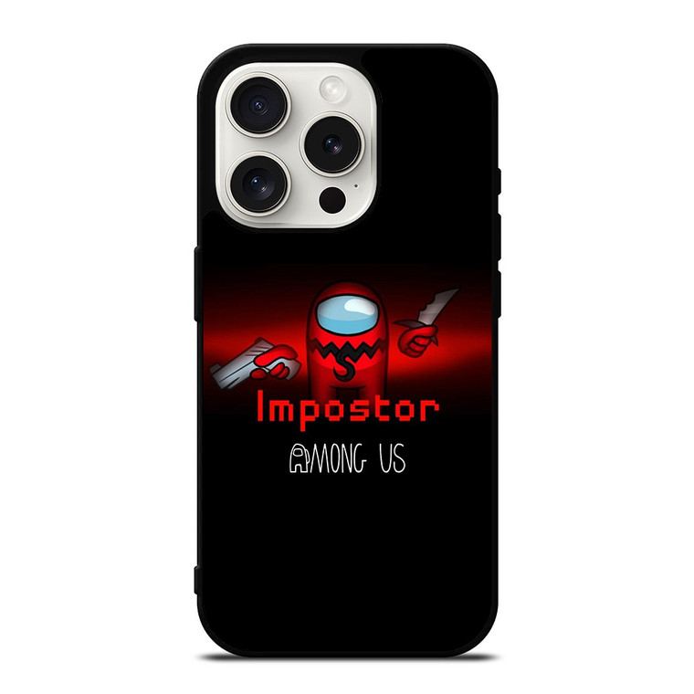 AMONG US IMPOSTOR iPhone 15 Pro Case Cover