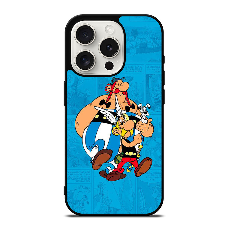 ASTERIX AND OBELIX CARTOON COMIC iPhone 15 Pro Case Cover