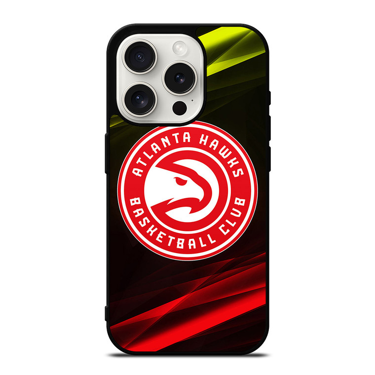 ATLANTA HAWKS BASKETBALL CLUB iPhone 15 Pro Case Cover