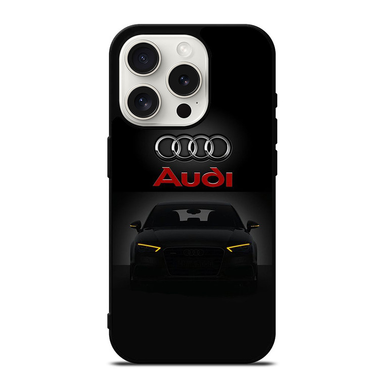 AUDI CAR LOGO iPhone 15 Pro Case Cover