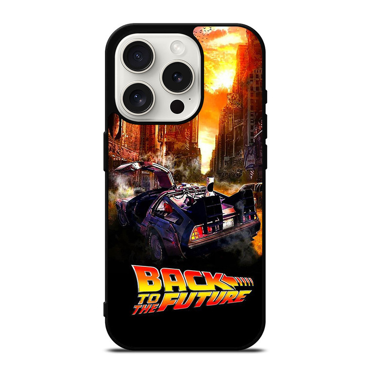 BACK TO THE FUTURE ART iPhone 15 Pro Case Cover