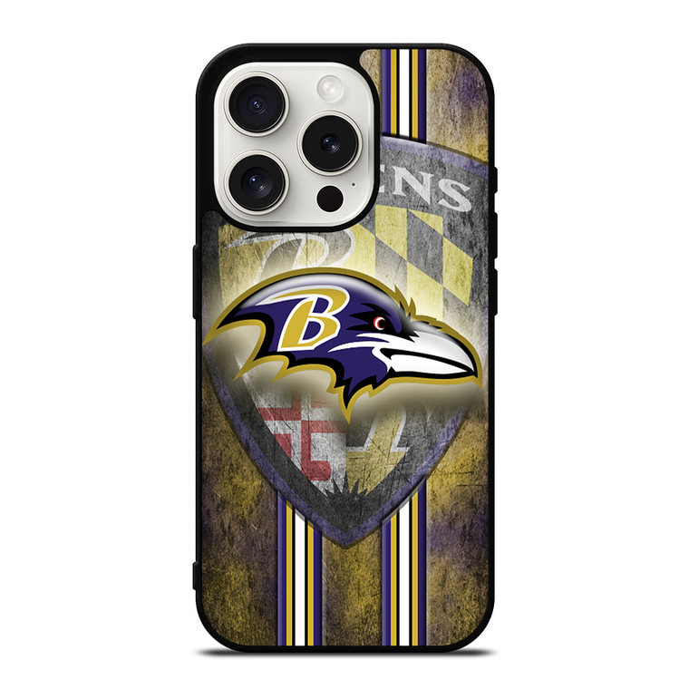 BALTIMORE RAVENS FOOTBALL iPhone 15 Pro Case Cover