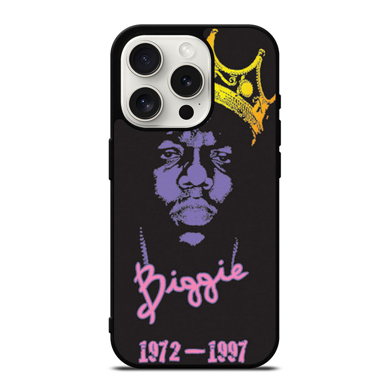 BIGGIE SMALLS NOTORIUOS ART iPhone 15 Pro Case Cover