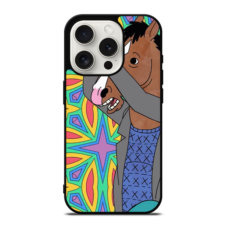 BOJACK HORSEMAN CARTOON ART iPhone 15 Pro Case Cover