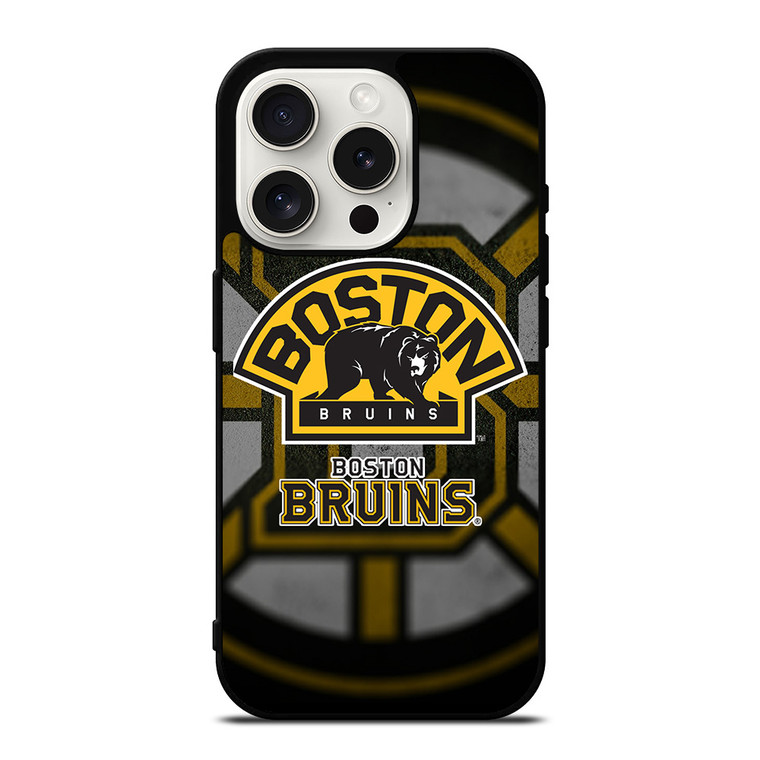 BOSTON BRUINS NHL iPhone 15 Pro Case Cover