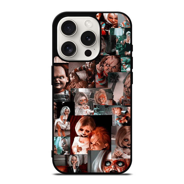 BRIDE OF CHUCKY COLLAGE iPhone 15 Pro Case Cover