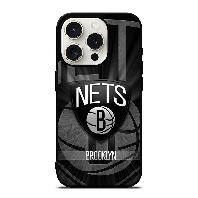 BROOKLYN NETS NBA iPhone 15 Pro Case Cover