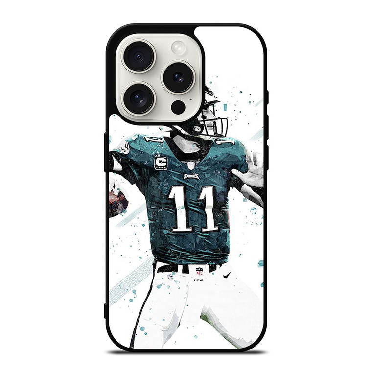 CARSON WENTZ PHILADELPHIA EAGLES FOOTBALL iPhone 15 Pro Case Cover CARSON WENTZ PHILADELPHIA EAGLES FOOTBALL iPhone 15 Pro Case Cover