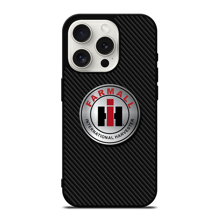CASE IH INTERNATIONAL HARVESTER CARBON iPhone 15 Pro Case Cover