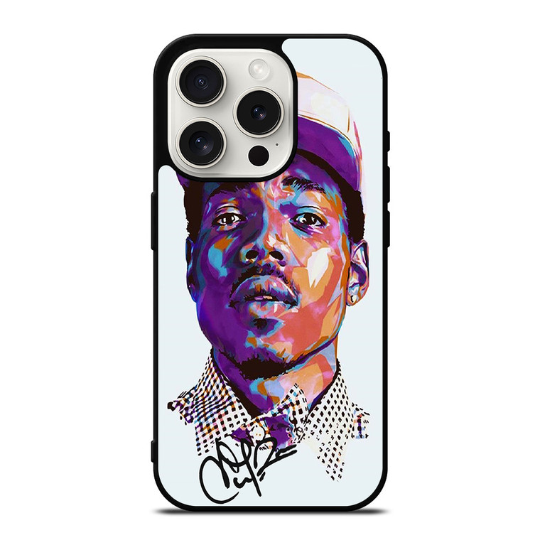 CHANCE THE RAPPER DRAWING ART iPhone 15 Pro Case Cover