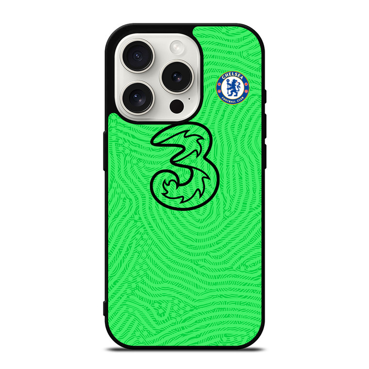 CHELSEA FC GOAL KEEPER JERSEY iPhone 15 Pro Case Cover