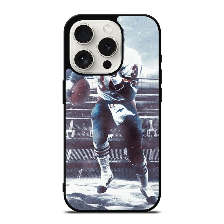 CHICAGO BEARS WALTER PAYTON NFL FOOTBALL iPhone 15 Pro Case Cover