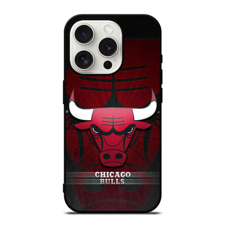 CHICAGO BULLS SYMBOL iPhone 15 Pro Case Cover