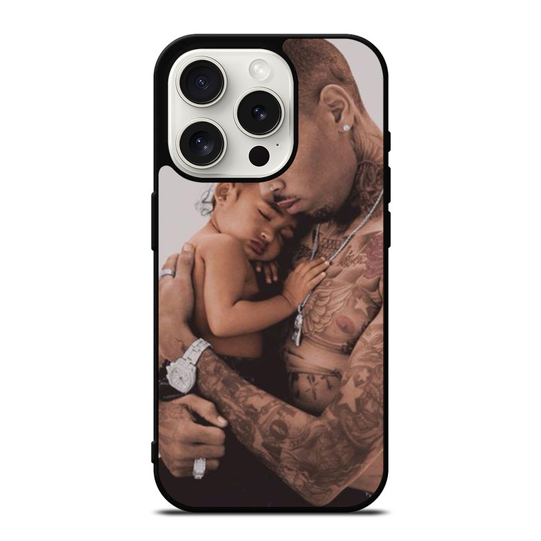 CHRIS BROWN AND BABY iPhone 15 Pro Case Cover