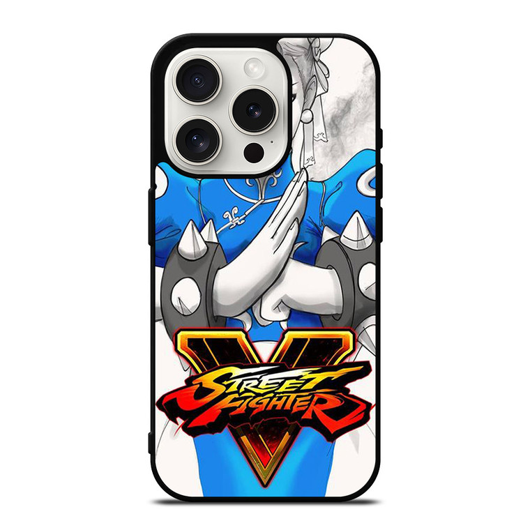 CHUN LI STREET FIGHTER V GAME iPhone 15 Pro Case Cover