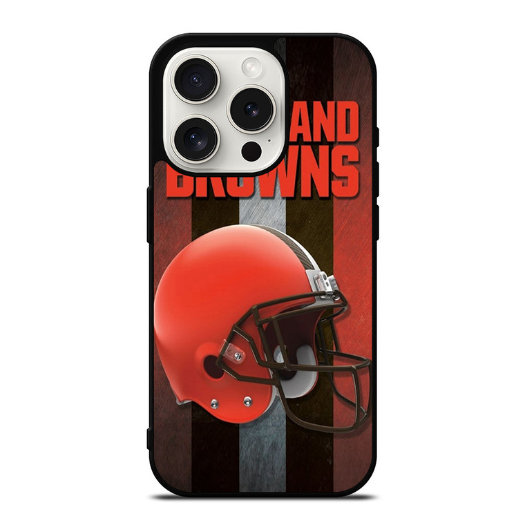 CLEVELAND BROWNS DAWG POUND FOOTBALL iPhone 15 Pro Case Cover