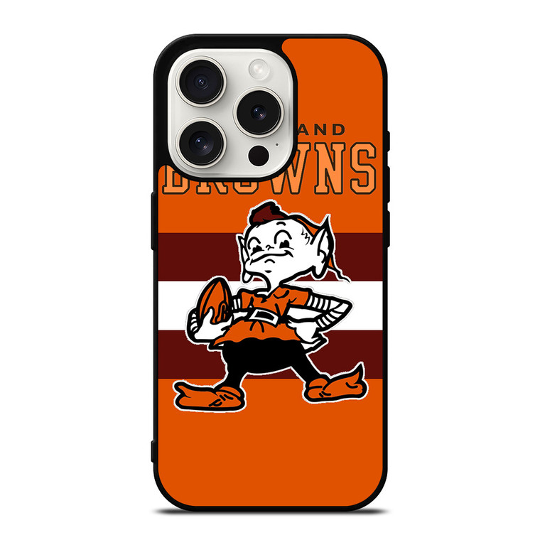 CLEVELAND BROWNS NFL iPhone 15 Pro Case Cover