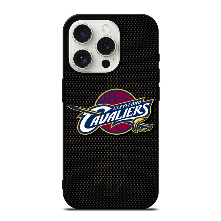 CLEVELAND CAVALIERS CARBON LOGO iPhone 15 Pro Case Cover CLEVELAND CAVALIERS CARBON LOGO iPhone 15 Pro Case Cover