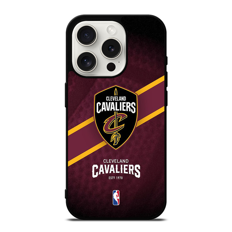 CLEVELAND CAVALIERS NBA TEAM iPhone 15 Pro Case Cover