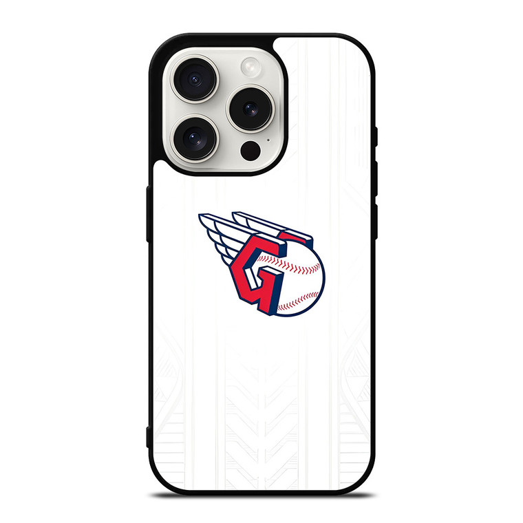 CLEVELAND GUARDIANS ICON BASEBALL TEAM LOGO iPhone 15 Pro Case Cover