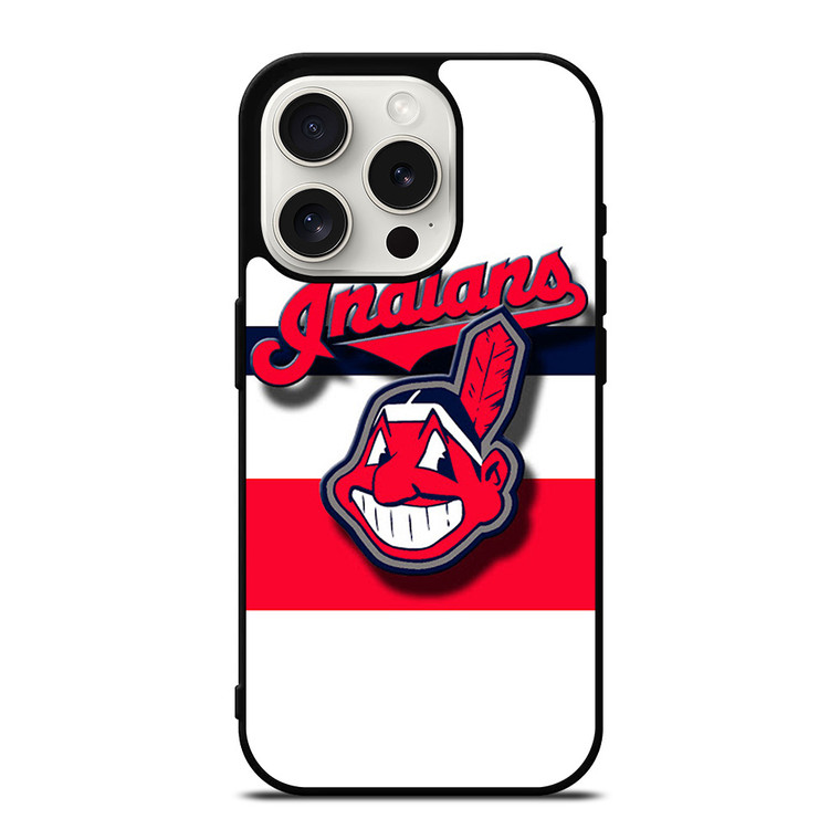 CLEVELAND INDIANS MLB iPhone 15 Pro Case Cover CLEVELAND INDIANS MLB iPhone 15 Pro Case Cover