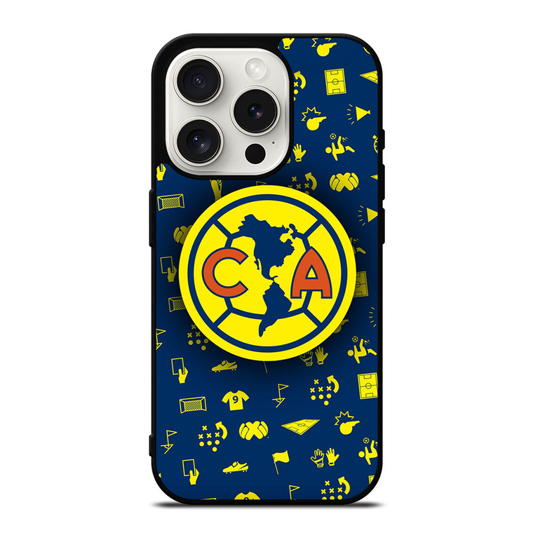 CLUB AMERICA AGUILAS FOOTBALL CLUB iPhone 15 Pro Case Cover