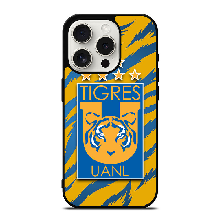 CLUB DE FUTBOL TIGRES UANL 2 iPhone 15 Pro Case Cover