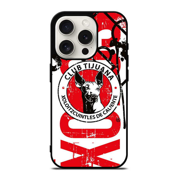 CLUB TIJUANA ZOLOITZCUINTLES LOGO iPhone 15 Pro Case Cover