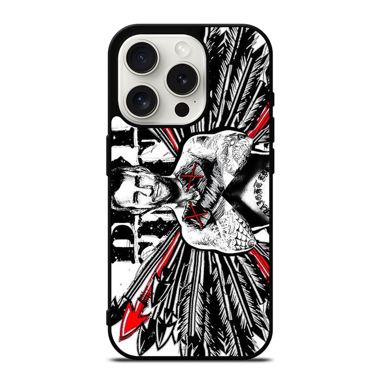CM PUNK GLOVES ART iPhone 15 Pro Case Cover