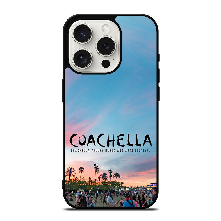 COACHELLA MUSIC AND ART FESTIVAL iPhone 15 Pro Case Cover
