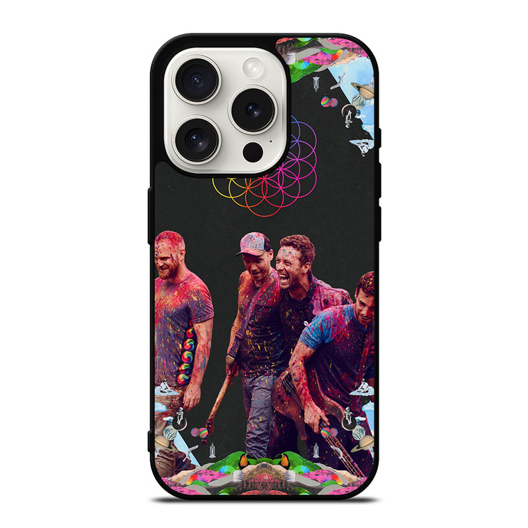 COLDPLAY BAND ALL iPhone 15 Pro Case Cover