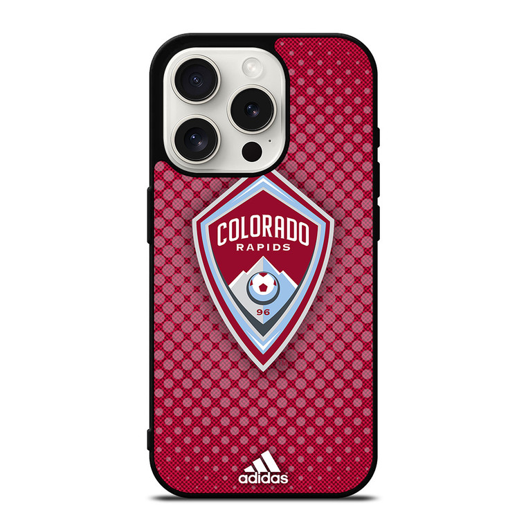 COLORADO RAPIDS SOCCER MLS ADIDAS iPhone 15 Pro Case Cover