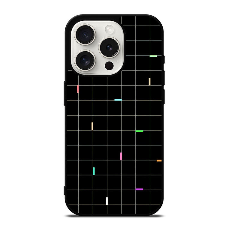 COLORED AESTHETIC GRID iPhone 15 Pro Case Cover