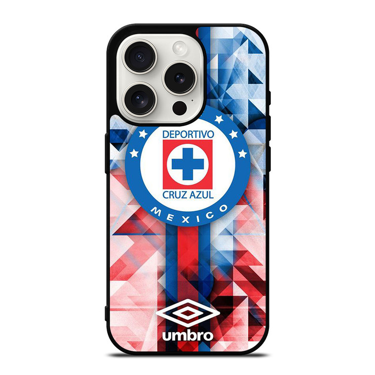CRUZ AZUL DEPORTIVO iPhone 15 Pro Case Cover