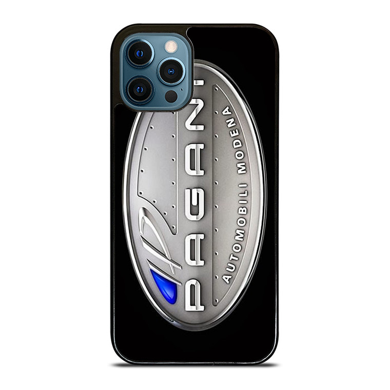 PAGANI AUTOMOBILI METAL LOGO iPhone 12 Pro Max Case Cover